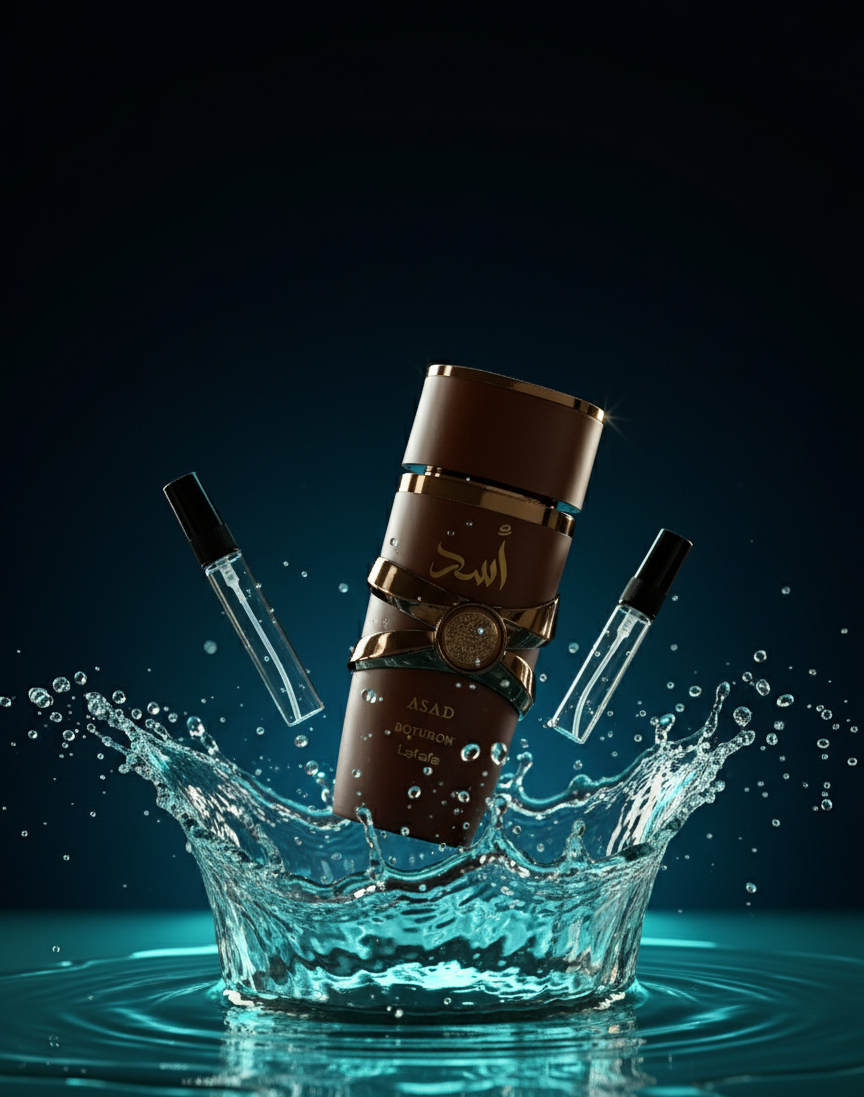 Asad Bourbon de Lattafa – Decantar 5ml y 10ml